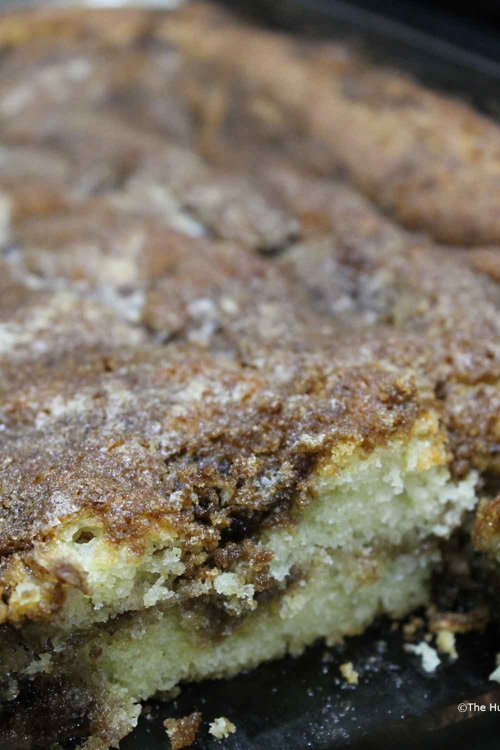 Easy, Old-Fashioned Cinnamon Coffee Cake (Streusel) - The Hungry Mouse